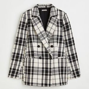 XXL Plaid Tweed Blazer